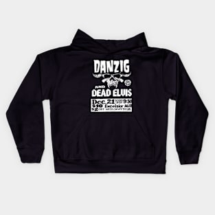 Danzig and Dead Elvis Kids Hoodie